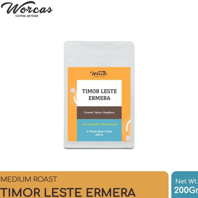 

[COD] WORCAS Arabica Timor Leste Ermera 200 Gram - Medium Roasted Coffee [COD]