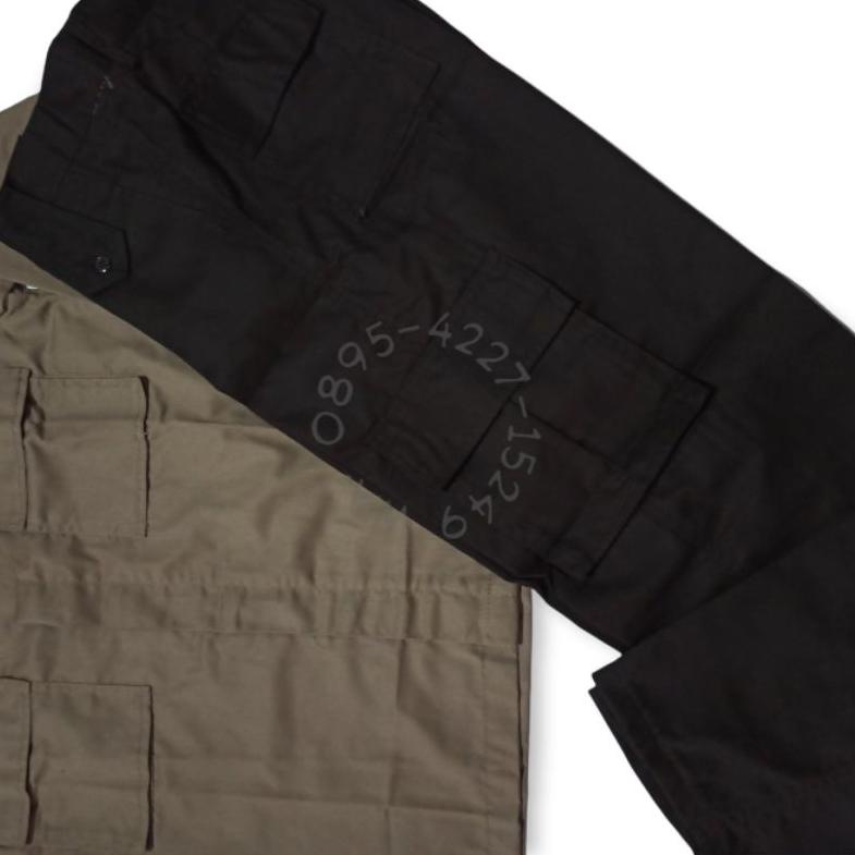 [PROMO SZV65] Setelan Seragam Satpam Baru PDL Lengan Panjang Seragam Security Satpam PDL Coklat 2021