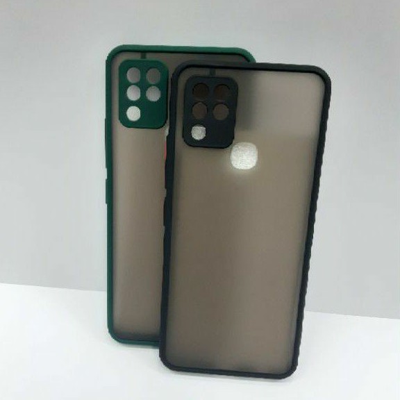 Silikon Case MYCHOICE Infinix Hot 10 Pelindung Kamera