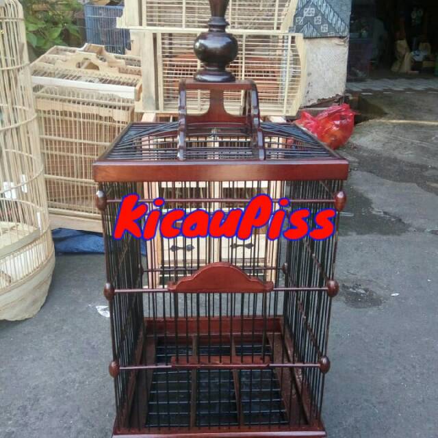 Kandang burung kotak model no 3