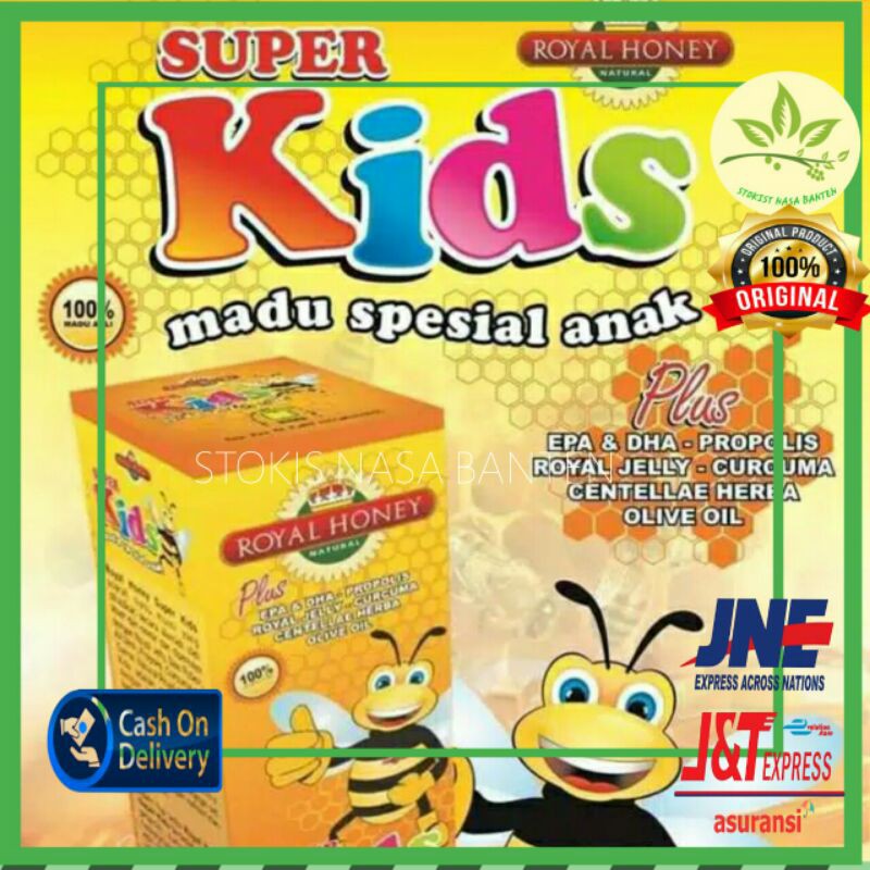 

ROYAL HONEY SUPER KIDS ORIGINAL NASA - MADU SUPER KIDS - MADU SPESIAL ANAK