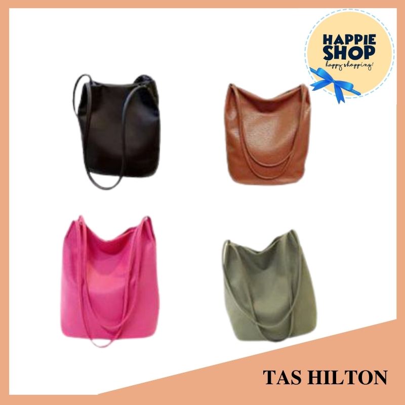 Tote Bag Hilton tas bahu fashion wanita termurah tas kekinian murah