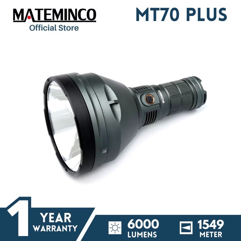 Mateminco MT70 Plus Cree XHP70.2 6000 Lumen 1549 Meter