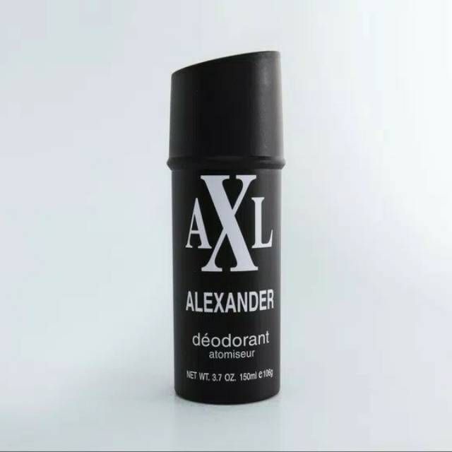 AXL Alexander Deodorant Hitam 150ml
