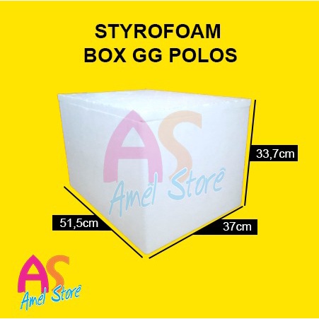 Styrofoam Box GG Polos / Box GG Polos / Styrofoam DinarBox / Box Gojex / Box Grab / Obral Box