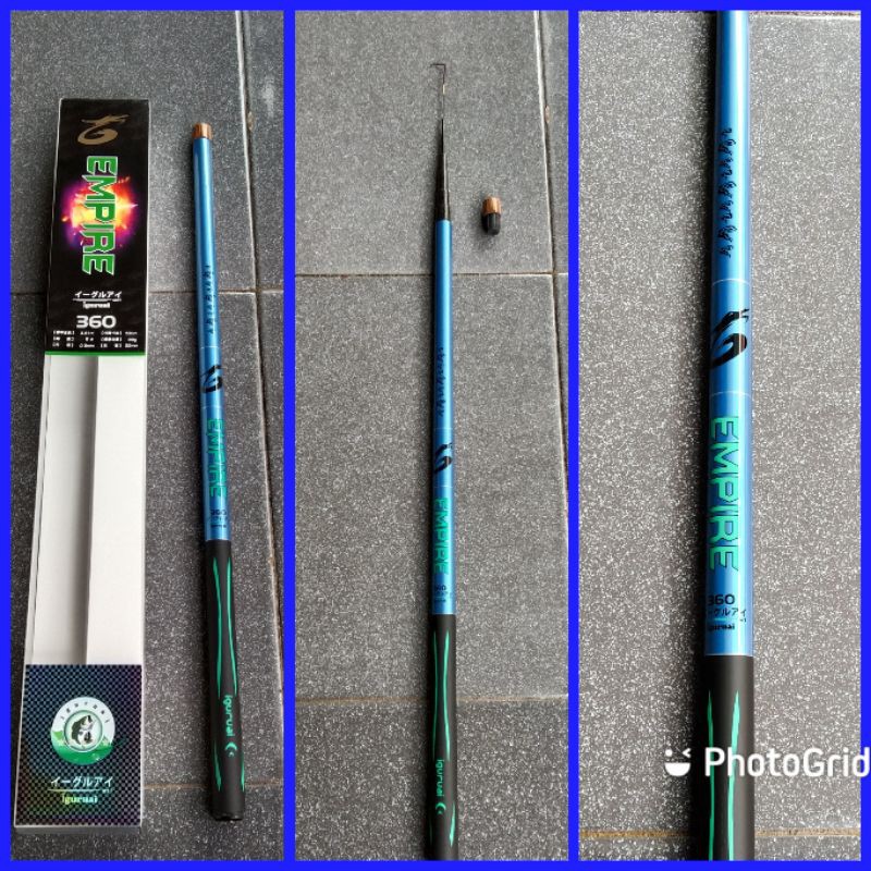 Joran Tegek Iguruai Empire 360 450 Biru