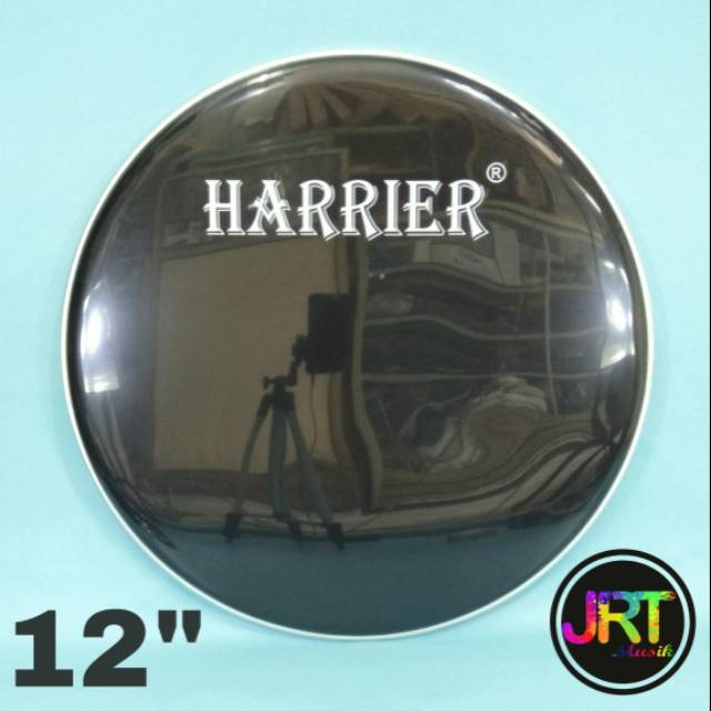 DrumHead / Mika / Membran / Head HARRIER Black Size 12" DrumBand