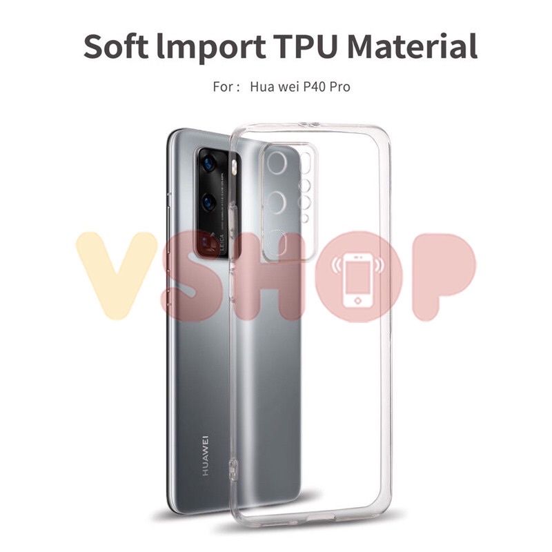 SOFTCASE TRANSPARAN HUAWEI P40 PRO PREMIUM CLEAR SOFT CASE