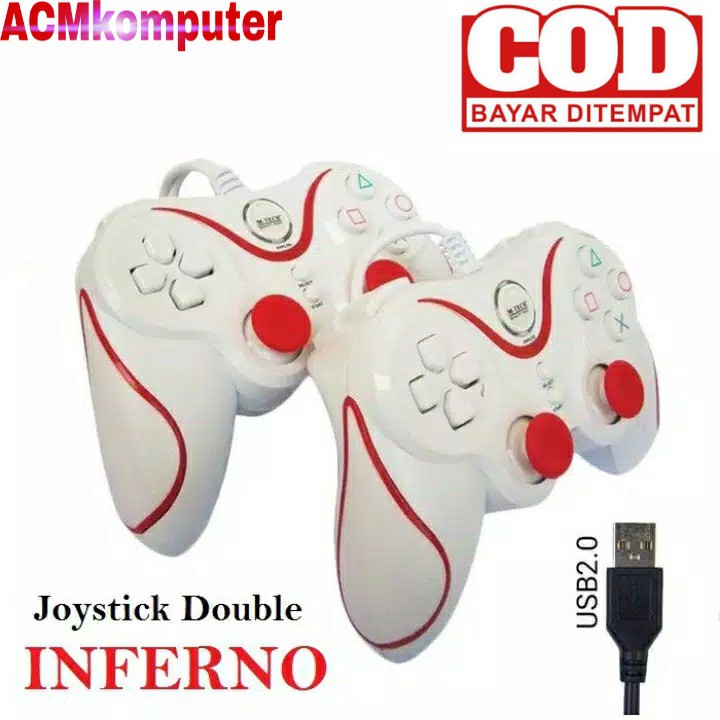 Stik Ps Usb Pc Laptop Komputer Doubel inferno