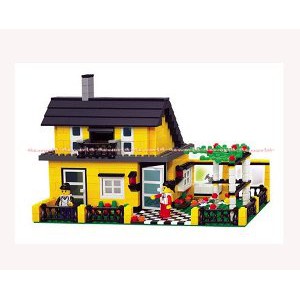 Emco Brix Villa 8190 Mainan Membangun Rumah Lego Balok Brik