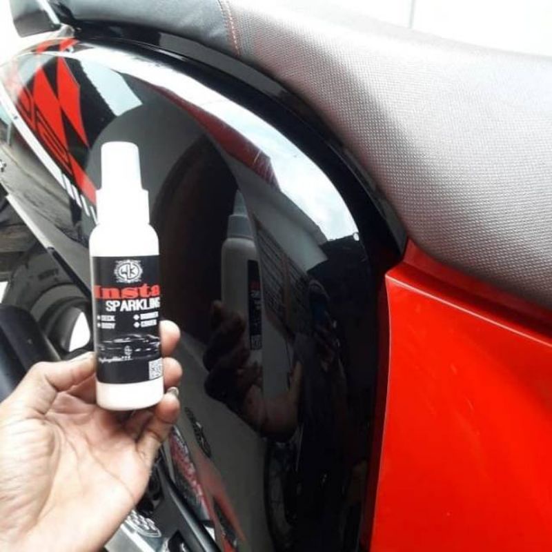 ANYAR Paket hemat Insta Sparkling/Shampo Mobil/Semir Ban/Pengkilap Mobil/Pengkilap Motor