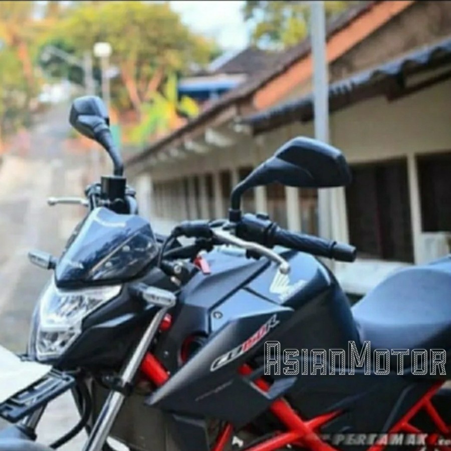 Spion Sepion Model Pulsar Bajaj Bajai Spion Pulsar Motif Carbon Doff Dop UNIVERSAL Semua Motor Yamaha Honda