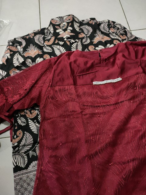 Couple Batik Terbaru • Sarimbit Batik • Couple Keluarga • Seragam Batik • Saroja Batik Fashion 787