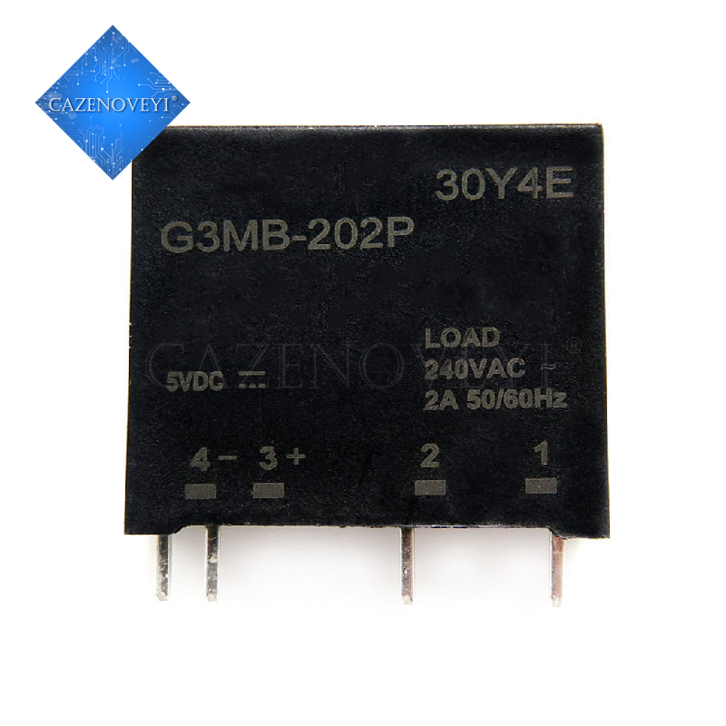 1pc / Lot Relay State Solid G3Mb-202Pl Dc-Ac Pcb Ssr In 12v Dc Out 240v Ac 2a