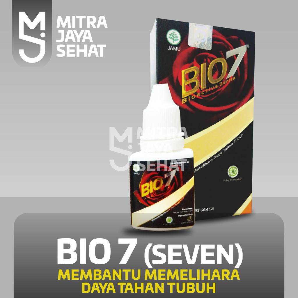 BIO 7 OBAT TETES HERBAL 100% ORIGINAL