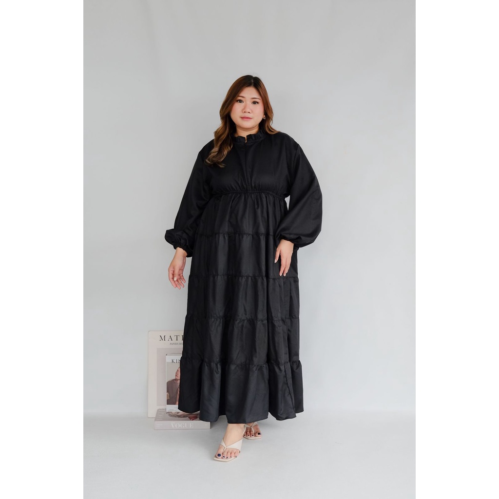 BIGWELL HALLEY DRESS POLOS  SET- DRESS JUMBO/ DRESS BIGSIZE/ DRESS PLUSSIZE /SETELAN WANITA BIG SIZE / SETELAN JUMBO