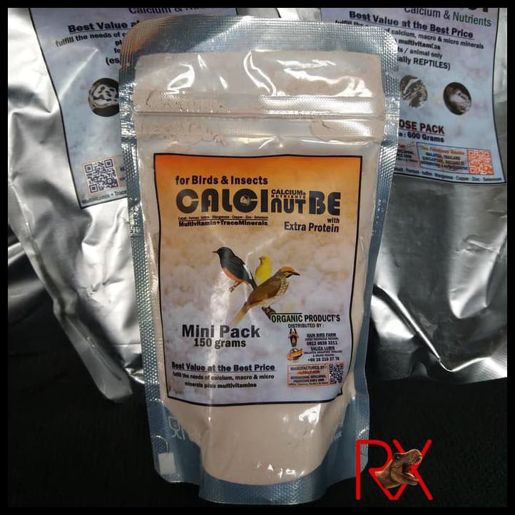 Calcinut Be Mini Kalsium Dan Vitamin Untuk Burung