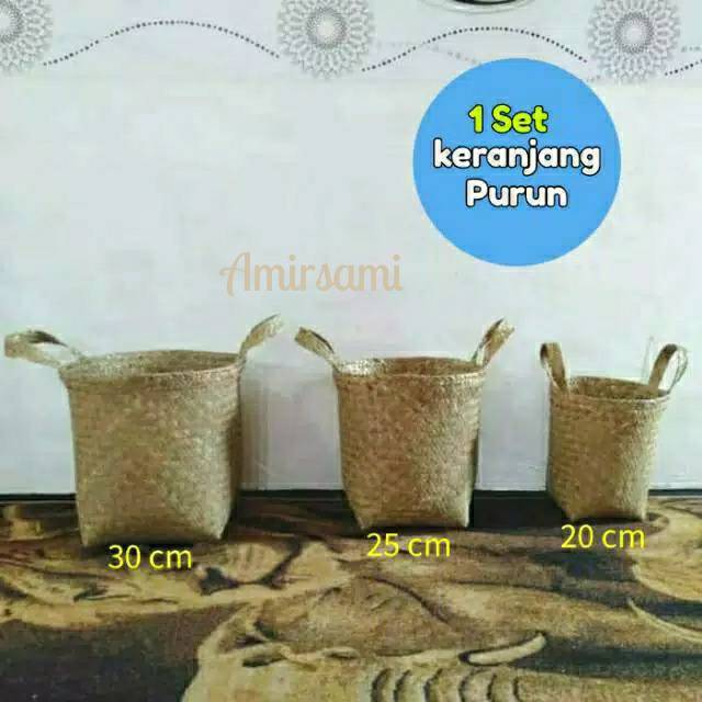 Produsen Set Bakul Purun, Hampers, Tas Belanja nl70JgTOBqW5x