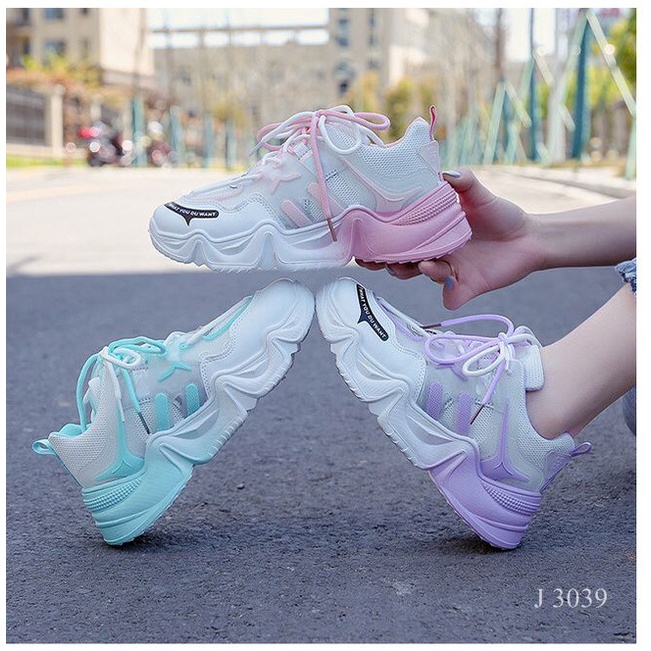 SEPATU SNEAKER FASHION ALA KOREA QUENNIE 3039