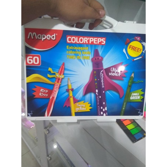 

Jnt Cod Maped Extravagant Paket Crayon / Krayon Isi 36 Dan Pensil Warna Isi 24 Terjamin Kode 405