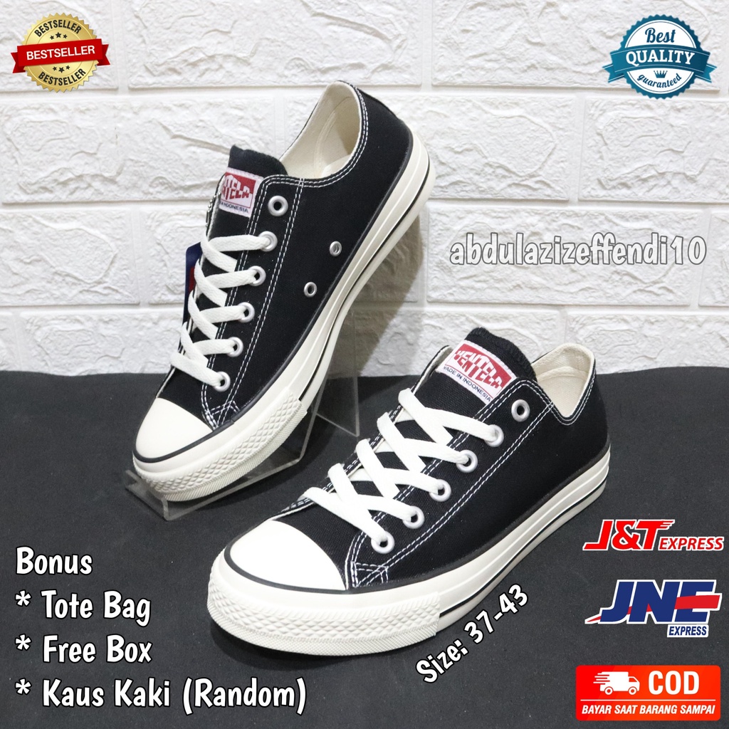 VENTELA ETHNIC LOW BLACK / NATURAL