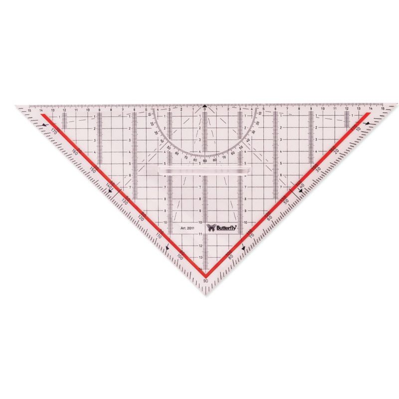 penggaris segitiga skala scale BT 2011