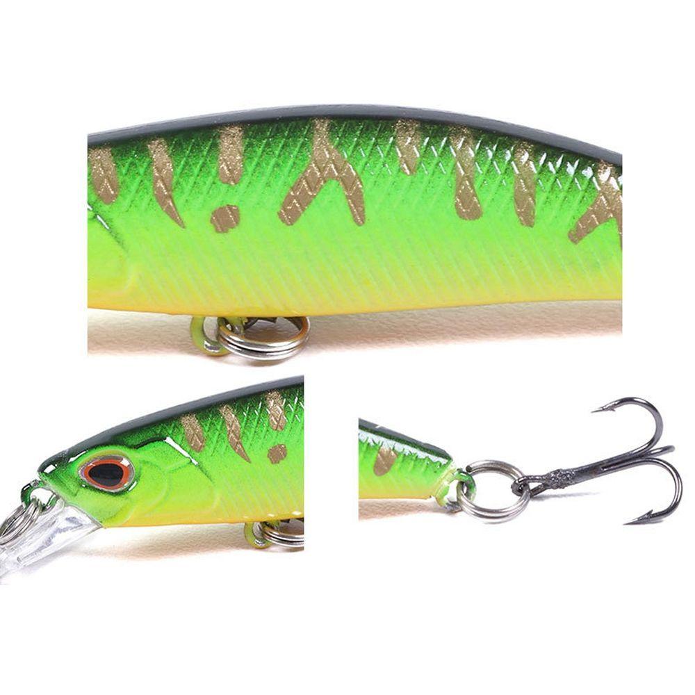 Umpan Ikan Kecil Tenggelam TOP Desain Jepang Crankbaits Striped bass Minnow Lures