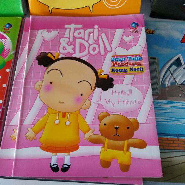 

Buku tulis kotak Mandarin kecil SIDU 10mm