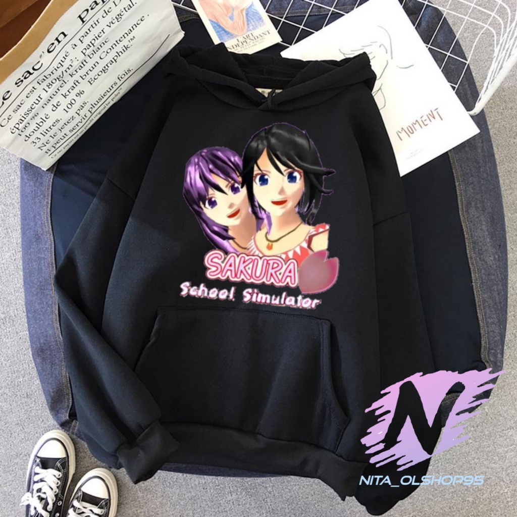 sweter sakura school simulator anak hoodie sakura terbaru