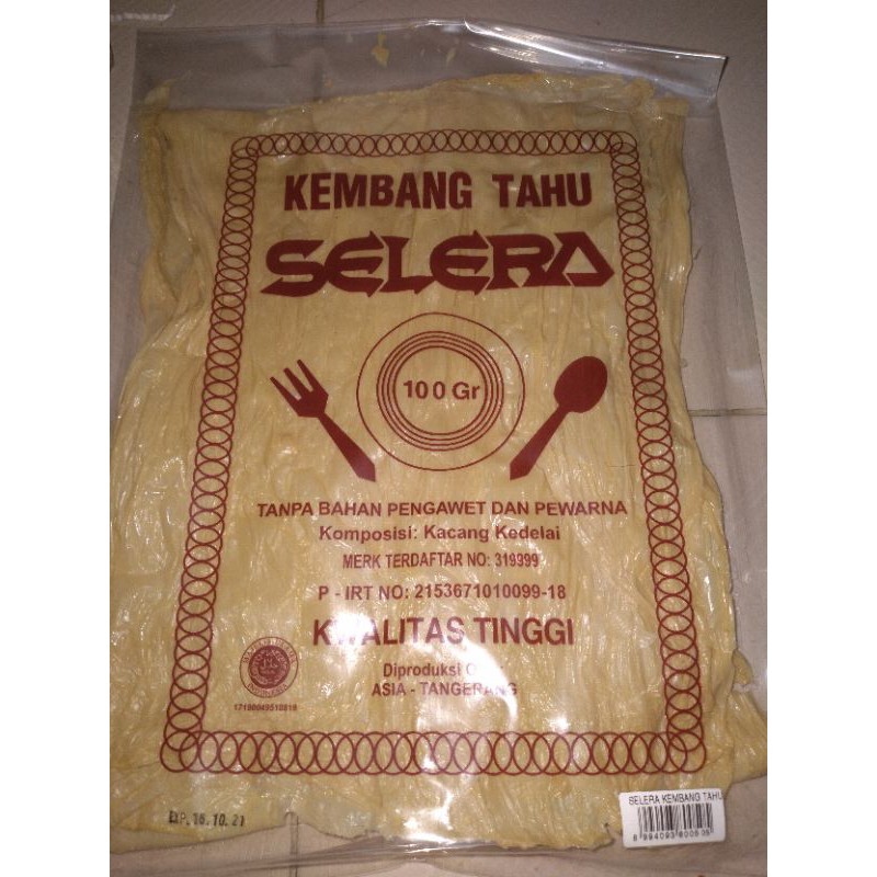 

kembang tahu selera