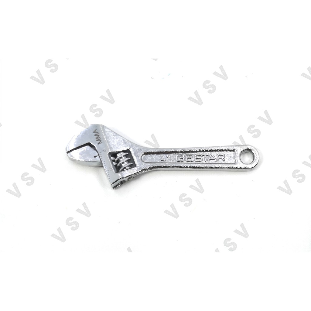 Gestar Kunci inggris 4&quot; Kunci setel 4&quot; Adjustable wrench gestar 4&quot; 995-604