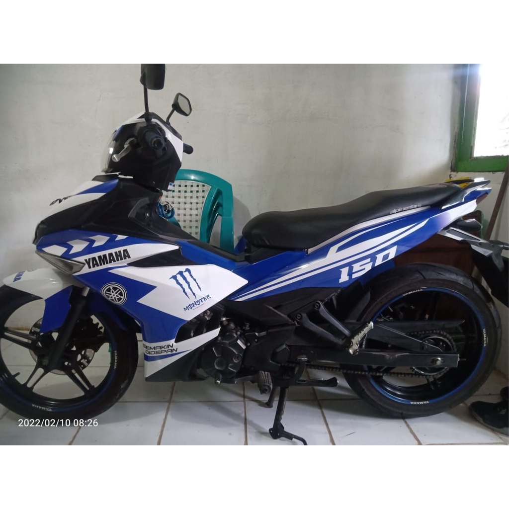 decal mx king motif keren Stiker Decal Motor Jupiter MX King 150cc M. Energy 46 2017 2018 2019