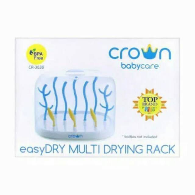 Crown Rak Botol Susu Easy dry multidrying CROWN RAK BOTOL SUSU Packing Bubble  CR 3638 s1