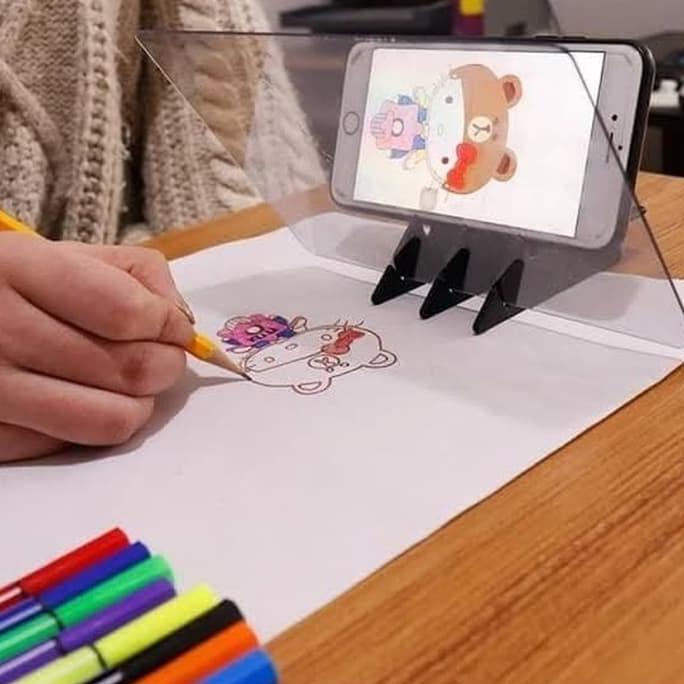 Jual Alat Proyektor Sketsa Gambar Original Sketch Tracing Drawing Board