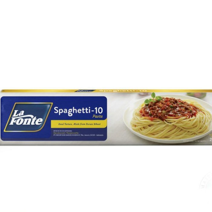 

PASTA-ANEKA- LA FONTE SPAGHETTI (K) 225 GRAM -ANEKA-PASTA.