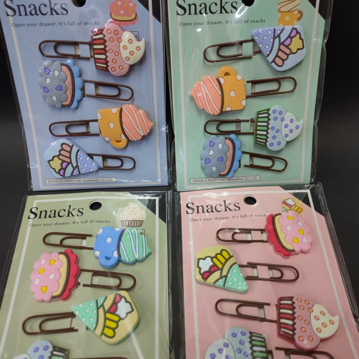 

Jualan Bookmark/Clip/Pembatas Buku Motif Cupcake Gilaa!!!