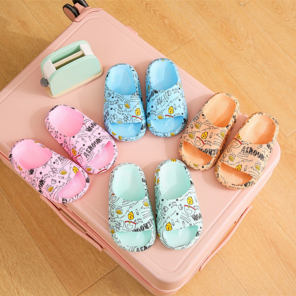 ☀ACCBAYI☀ SA016 SANDAL ANAK MOTIF /SENDAL ANAK / SANDAL BAYI / SANDAL CUTE UNISEX CUTE SEPATU ANAK IMPORT