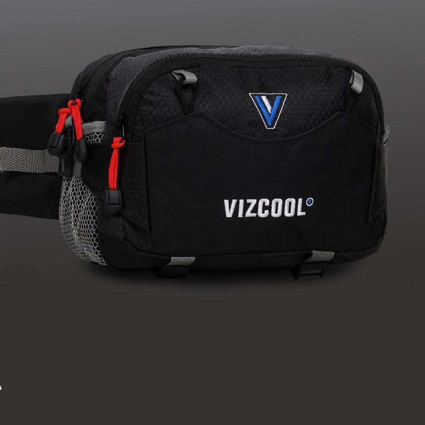 ✮ VIZCOOL - Tas Waistbag Pria Vizcool Predator/Tas Slingbag Pria/Tas Selempang Pria ✭