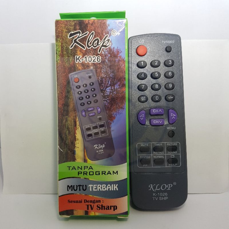REMOT SHARP TV TABUNG
