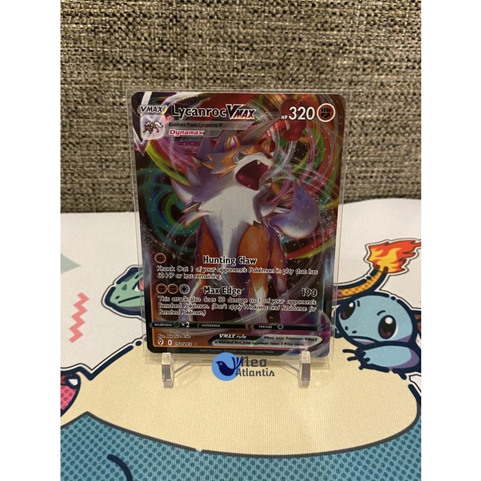 Pokemon TCG English Lycanroc VMAX - 92/203 -Evolving Skies