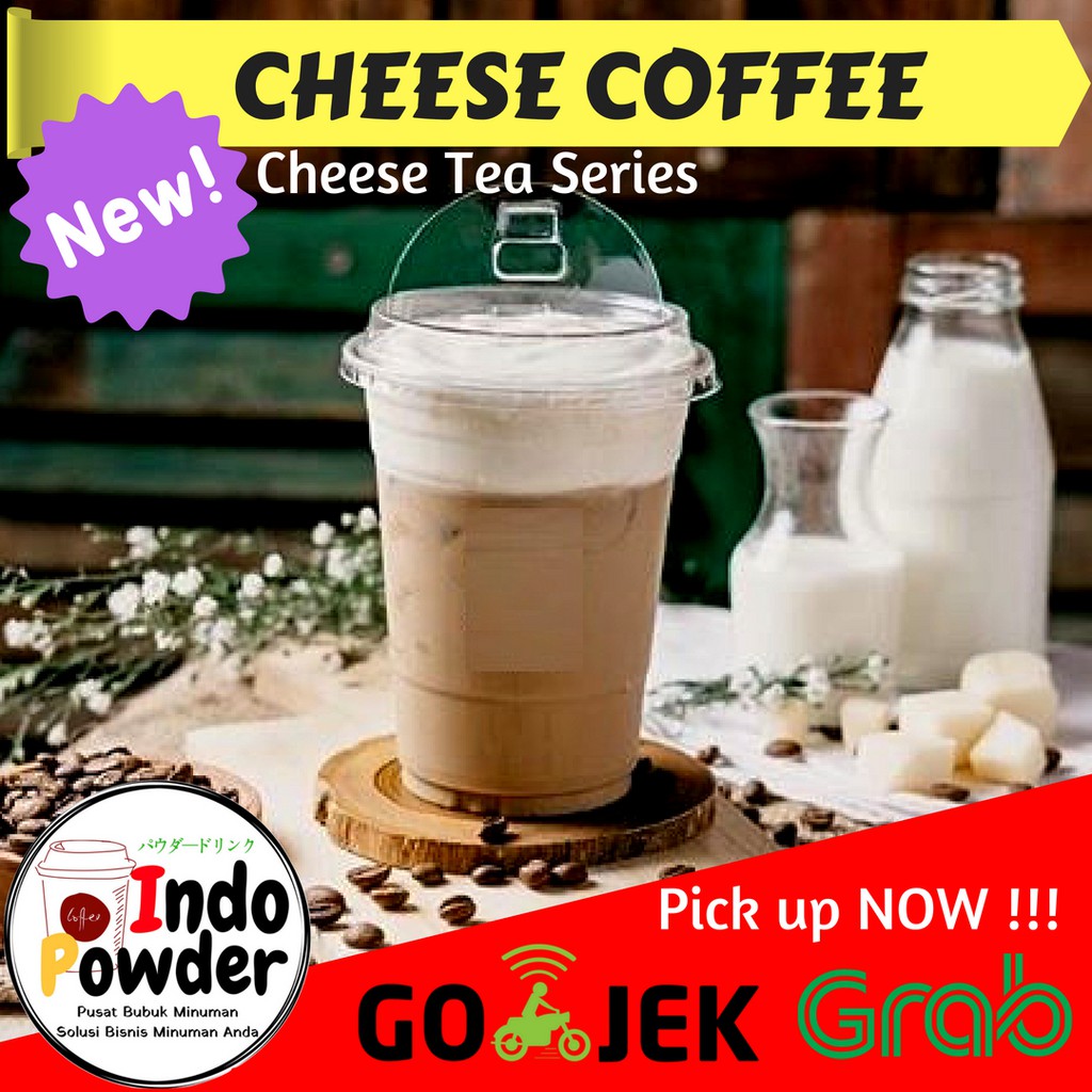 CHEESE TARO bubuk Minuman 1 Kg / Cheese Tea Powder / Powder Cheese Tea / Cream Cheese