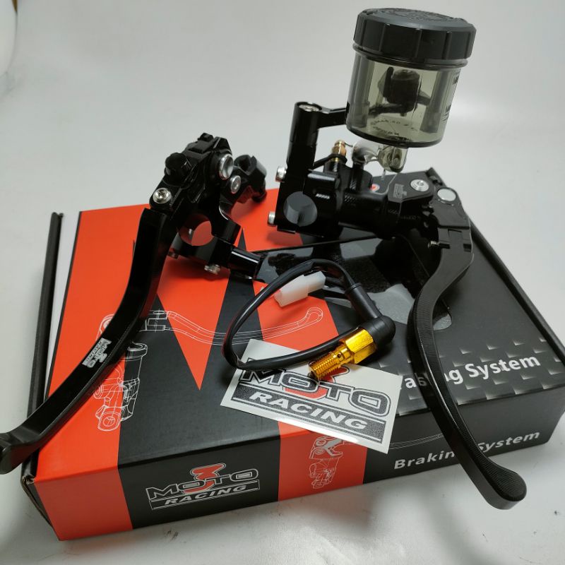 Master Rem MOTO 3 ORIGINAL Model MASTER REM Ktc KYtaco Radial Big Size up 105  COCOK UNTUK MOTOR BEAT VARIO SCOOPY FINO AEROX BEAT STREET SCOOPY Yamaha X-Ride Vixion R15 CBR CB150R RX KING SATRIA FU DLL-2