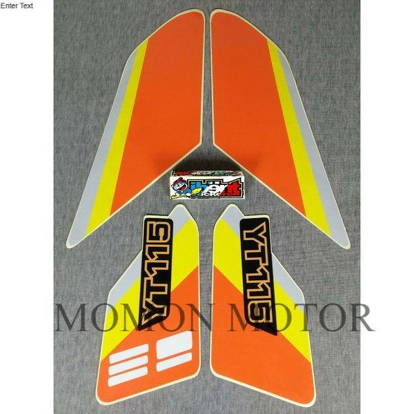 STICKER YT 115 1995 STRIPING LIS STANDAR  YAMAHA  YT115