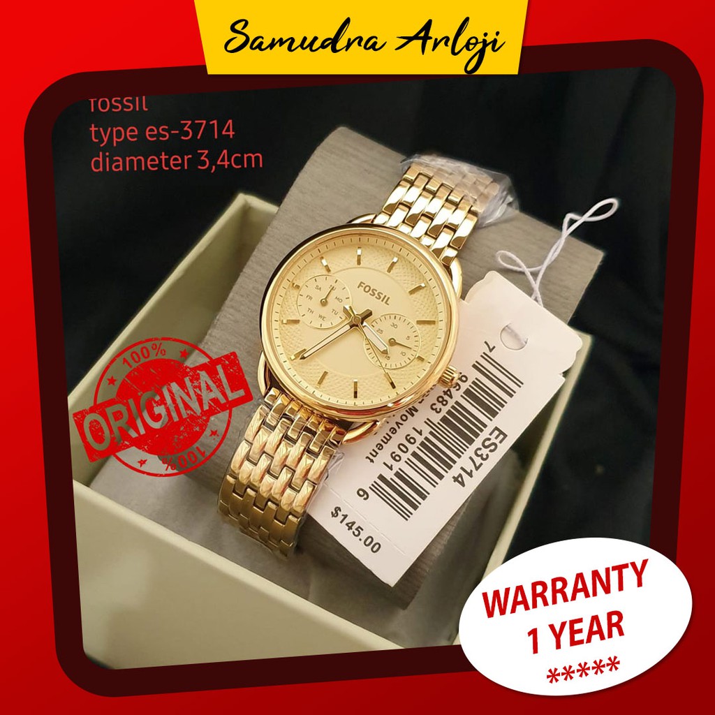 Jam Tangan Wanita Fossil ES 3714 / es3714 Original
