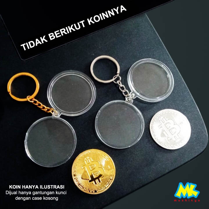 Gantungan Kunci Acrylic Case keychain key ring