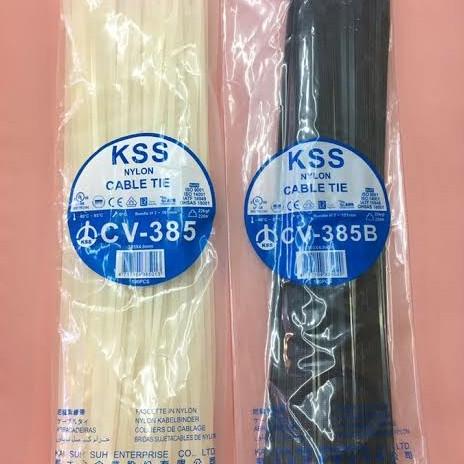 

Office & Stationery | Document Organizer | Kabel Ties Kss Cv-385 (Putih/Hitam) | Best Seller