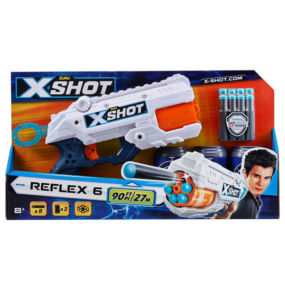 Zuru XSHOT Excel Reflex 6 Blaster