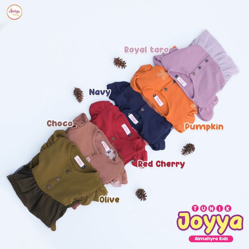 Afsheenastore Tunik Joyya By Almahyra kids