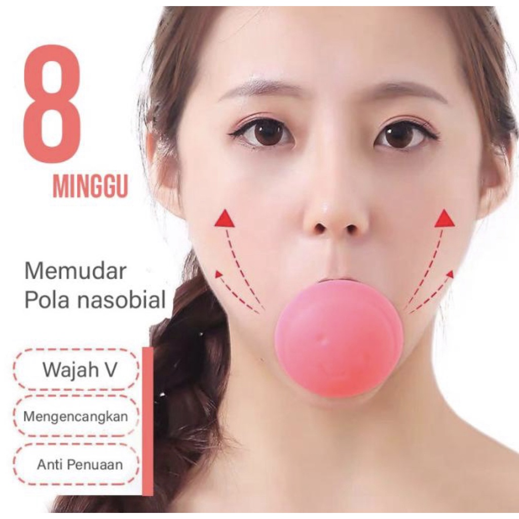 Heygan - SILICON PENIRUS WAJAH / Silicone Karet Penirus Wajah Anti Kerut / Silikone Karet Penirus Wajah