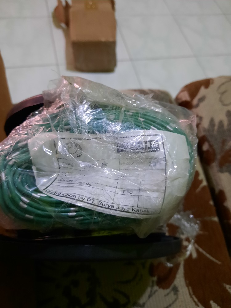Kabel Engkel Bintik Tembaga 0,85 Dan 1,25 Panjang 20 Meter